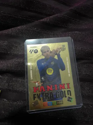 Cromo Panini Extra Gold Lamine Yamal 2025