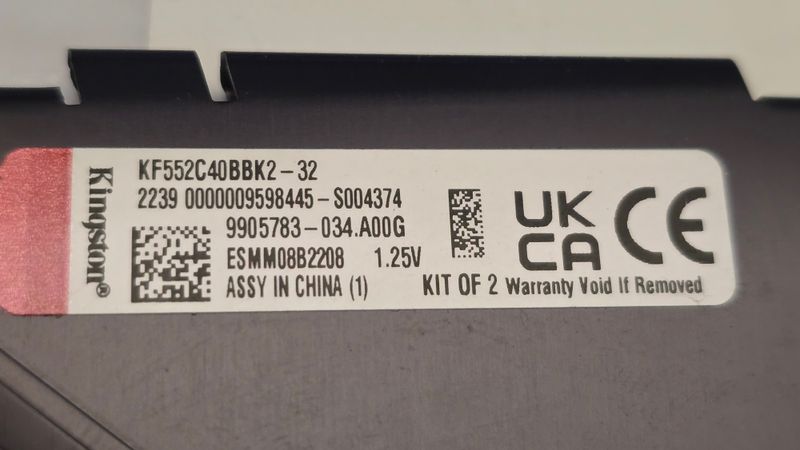 Kingston Fury Beast DDR5 32GB (2x16GB) afbeelding 2
