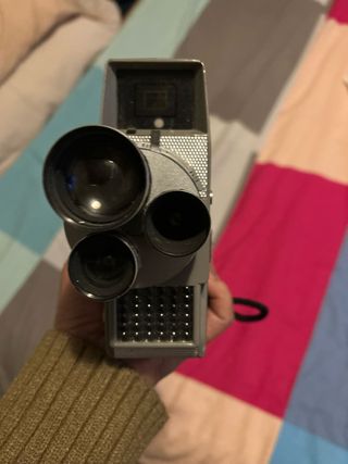 Cámara de Video Vintage Gris