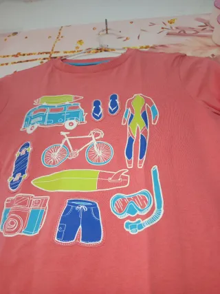 Camiseta niño Tex 9-10 años verano