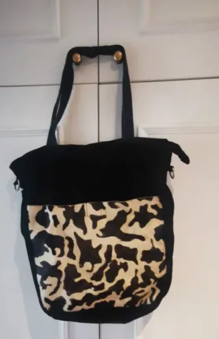 2 Bolsos de señora negros por solo 20 euros