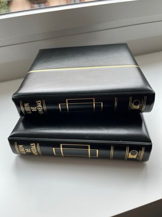 Álbumes monedas Filober + hojas pardo claraboya