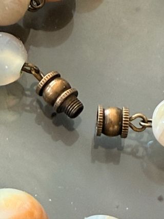 Collana vintage agata anni '70