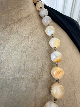 Collana vintage agata anni '70