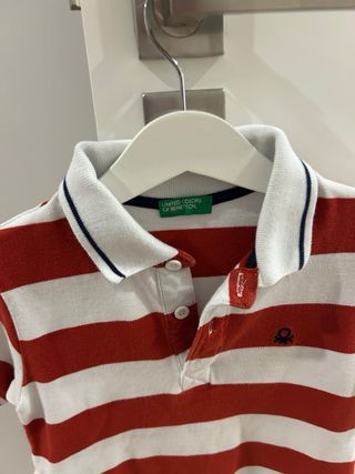 Polo Benetton menino 5/6 anos 116 cm