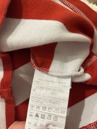 Polo Benetton menino 5/6 anos 116 cm