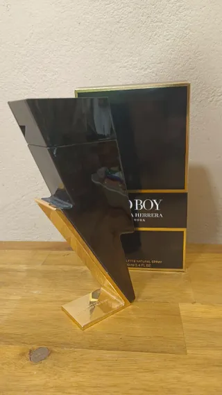 Frasco vacío perfume Bad Boy