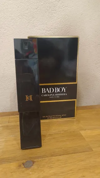 Frasco vacío perfume Bad Boy