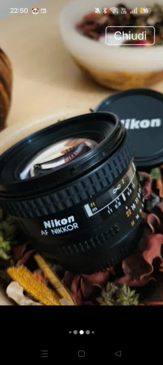 Obiettivo Nikon 20mm 1:2.8 D