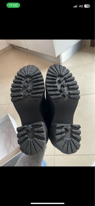 Mocassini in vera pelle neri