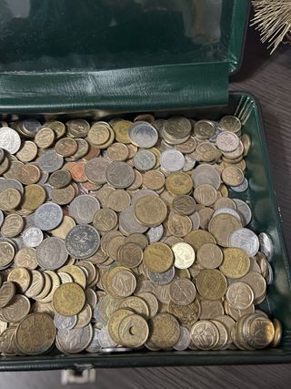 Lote monedas antiguas varios países