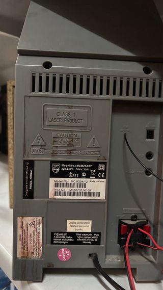 Equipo de música Philips compacto