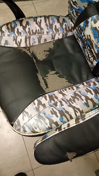 Silla Gamer Stinger Station Army Camuflaje