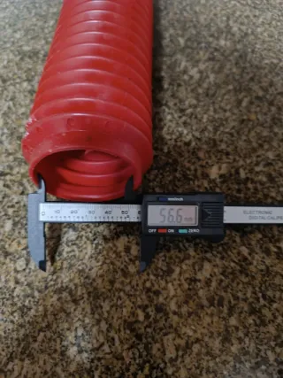 Fuelles rojos para moto