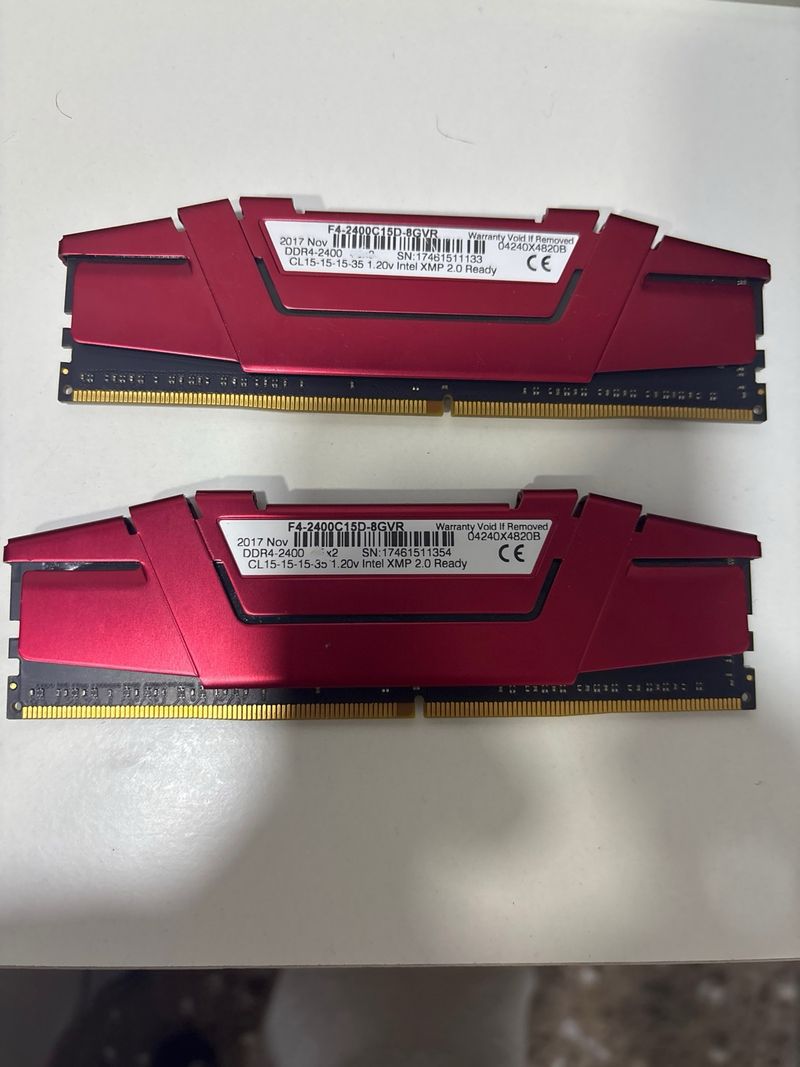G.Skill DDR4 RAM Roja 16gb afbeelding 2