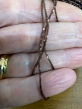 Filato Lurex Marrone