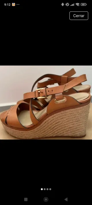 Sandalias cuña Massimo Dutti Talla 37