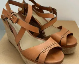 Sandalias cuña Massimo Dutti Talla 37