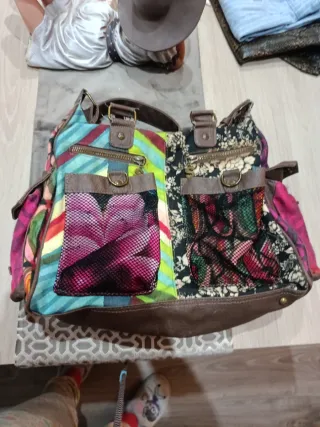 Bolso Desigual grande multicolor