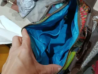 Bolso Desigual grande multicolor