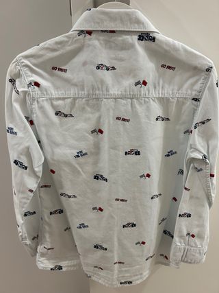 Camisa Mayoral 5 anos slim fit