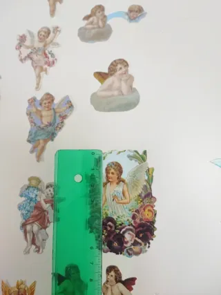 Cromos vintage Angeli Bambini Antichi