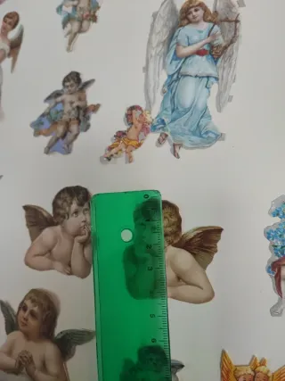 Cromos vintage Angeli Bambini Antichi