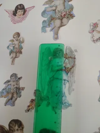 Cromos vintage Angeli Bambini Antichi