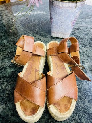 Sandalias de piel Ibiza
