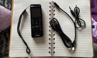 Grabadora de voz Volorful negra