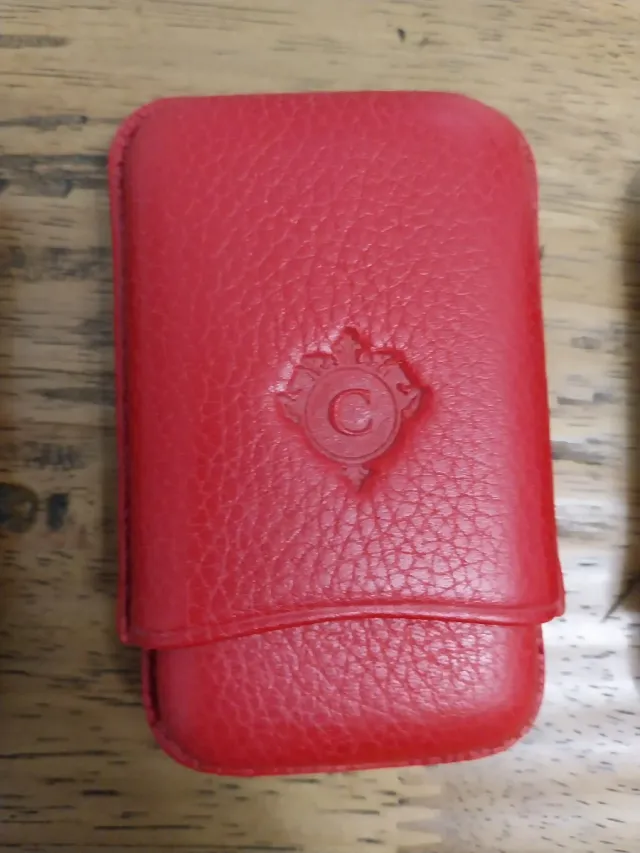 Porta sigari 3 posti pelle Cartujano