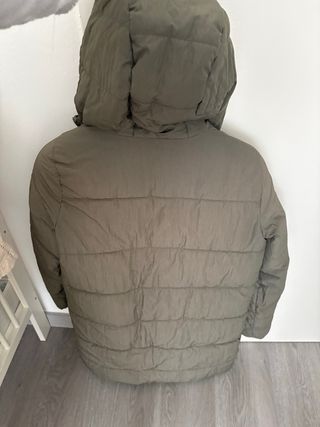 Abrigo Only verde militar talla XS