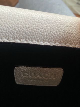 Bolso Coach Blanco