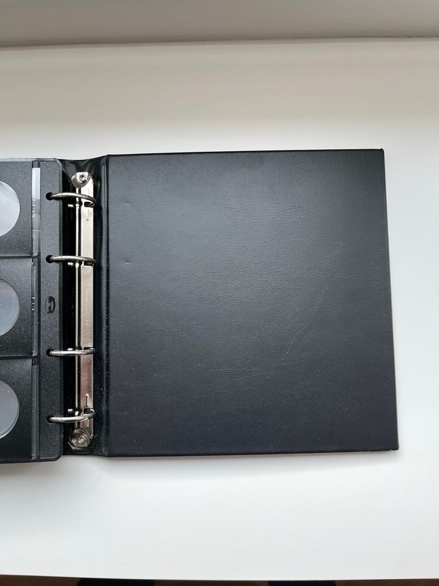 Álbumes monedas Filober + hojas pardo claraboya