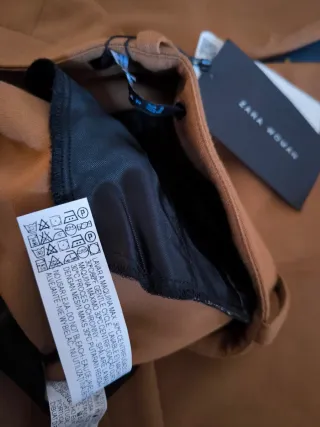 Pantaloni donna marroni Zara