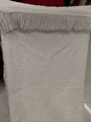 Coperta matrimoniale piquet vintage