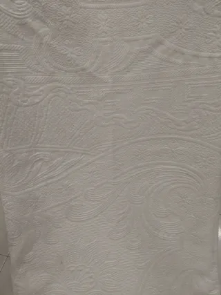 Coperta matrimoniale piquet vintage