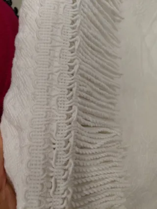 Coperta matrimoniale piquet vintage