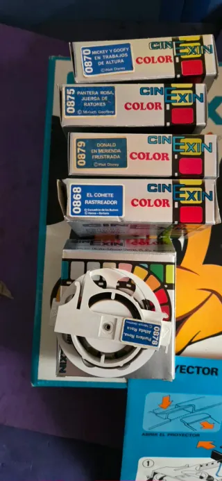 Proyector Cinexin 8mm Naranja Oferton