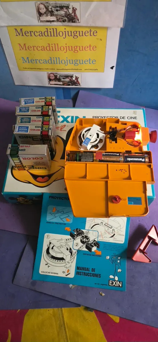 Proyector Cinexin 8mm Naranja Oferton