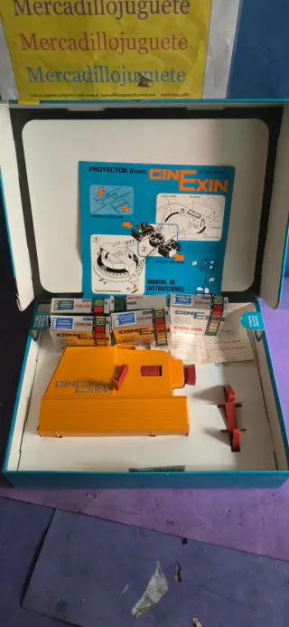 Proyector Cinexin 8mm Naranja Oferton