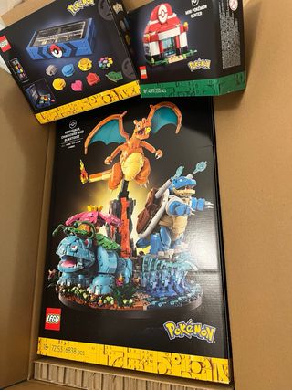 LEGO Pokémon Venusaur, Charizard, Blastoise + Cent
