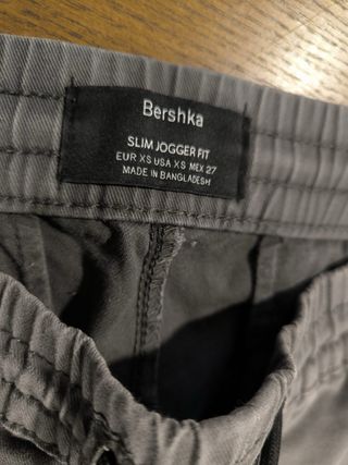 Pantalón Bershka Hombre Talla XS