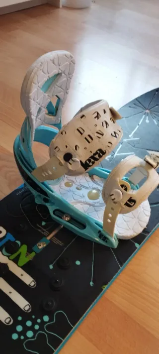 Tabla Snow Burton con Fijaciones y funda