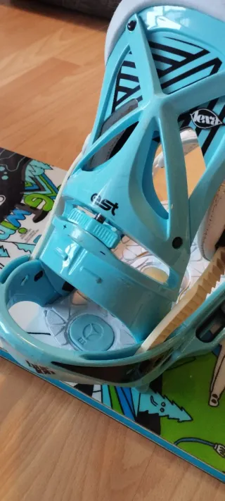 Tabla Snow Burton con Fijaciones y funda