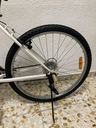 Bicicleta Teman Roja y Blanca