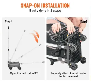 Caixa Transporte Animais VEVOR
