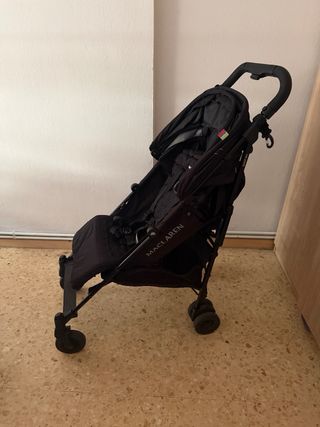 Silla de paseo Maclaren negra
