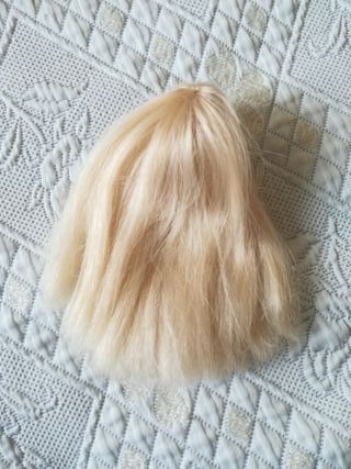 Cabeça de Boneca Barbie Loira