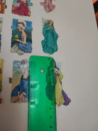 Cromos vintage angeli e figure